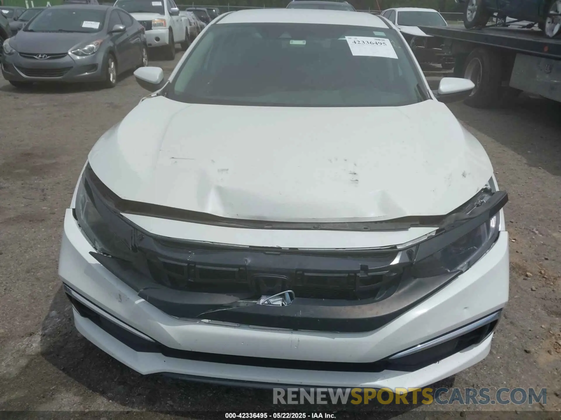 11 Photograph of a damaged car 19XFC2F64LE030445 HONDA CIVIC 2020