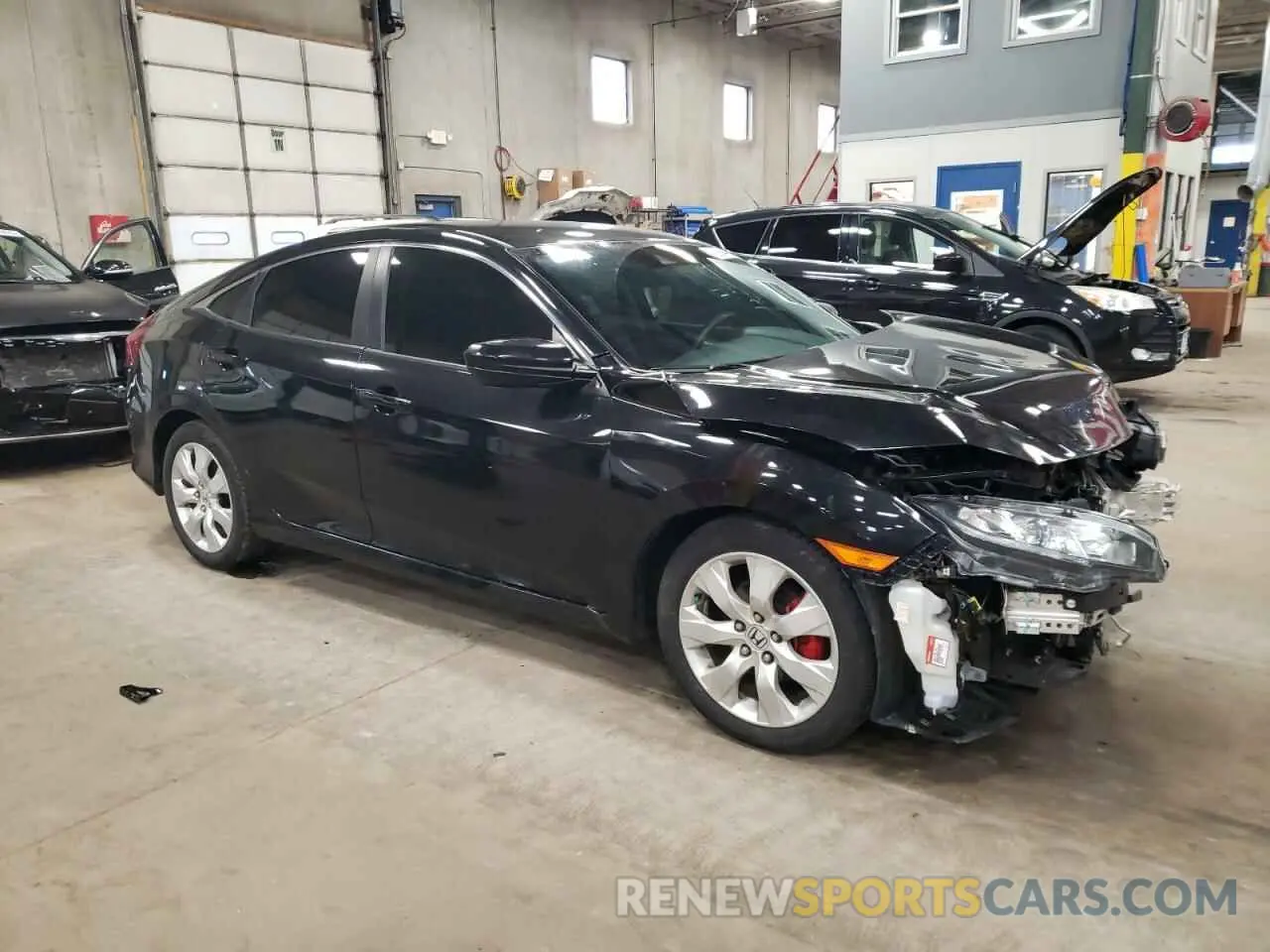 4 Photograph of a damaged car 19XFC2F64LE031045 HONDA CIVIC 2020
