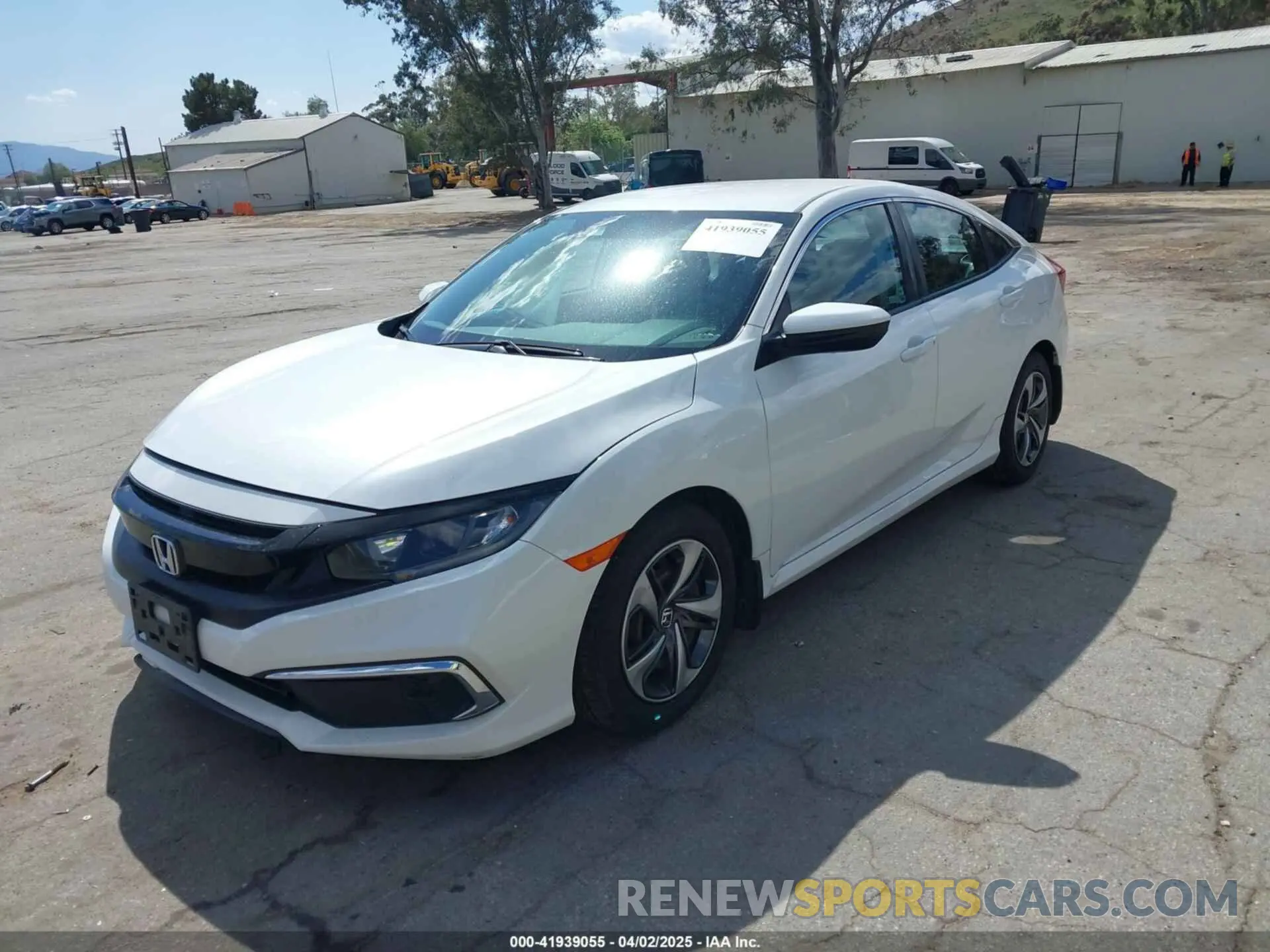 2 Photograph of a damaged car 19XFC2F64LE201551 HONDA CIVIC 2020