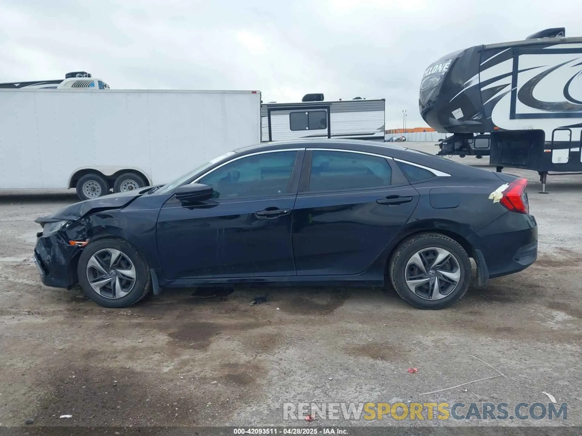 14 Photograph of a damaged car 19XFC2F65LE010270 HONDA CIVIC 2020