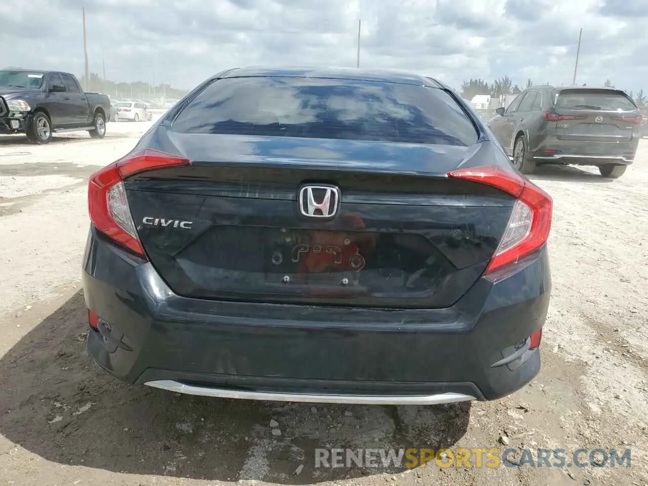 6 Photograph of a damaged car 19XFC2F65LE019406 HONDA CIVIC 2020