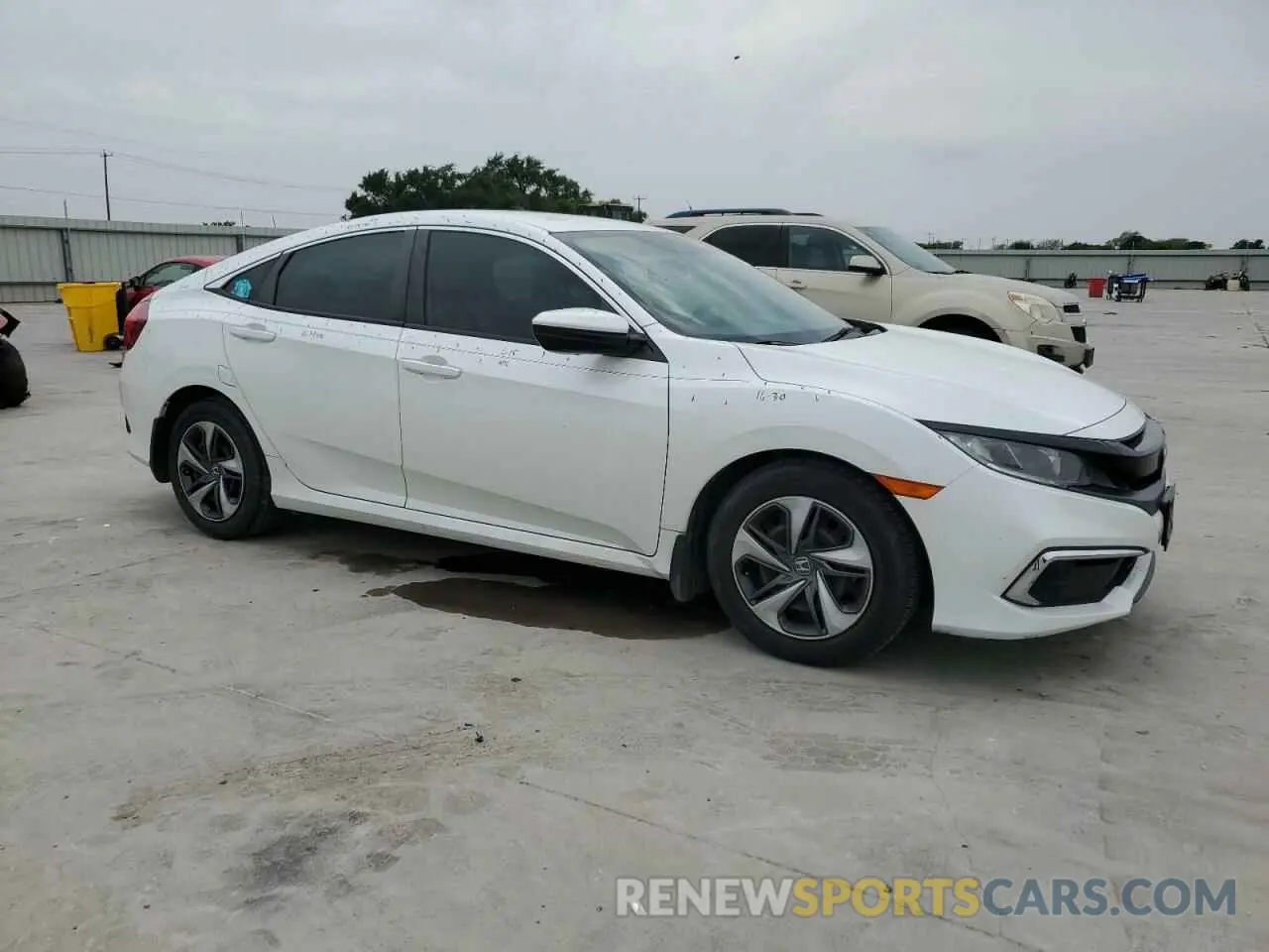 4 Photograph of a damaged car 19XFC2F65LE024606 HONDA CIVIC 2020