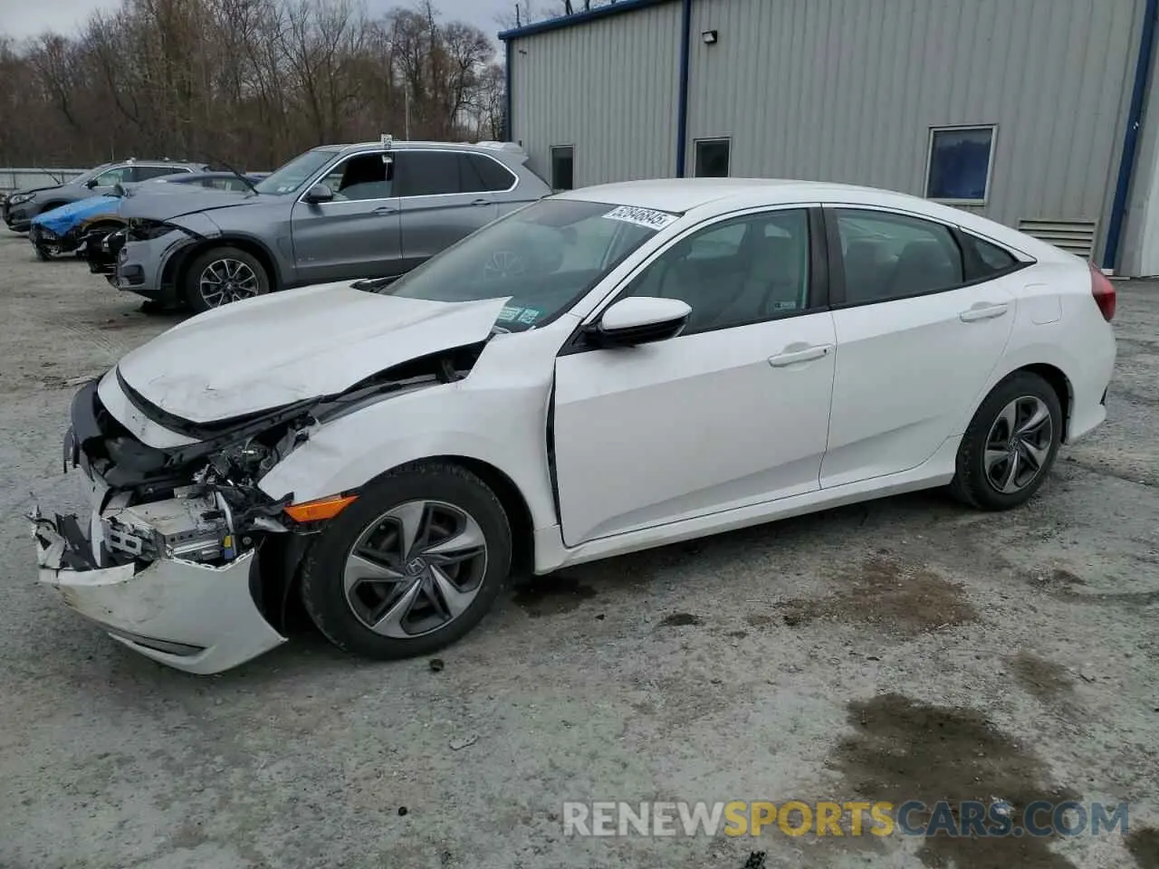 1 Photograph of a damaged car 19XFC2F65LE025965 HONDA CIVIC 2020