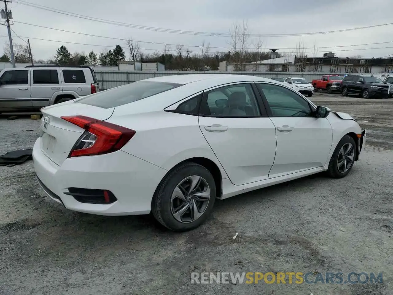 3 Photograph of a damaged car 19XFC2F65LE025965 HONDA CIVIC 2020