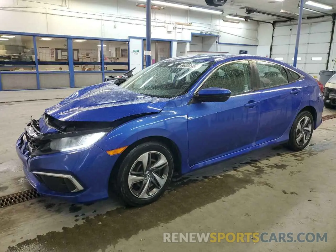 1 Photograph of a damaged car 19XFC2F65LE031054 HONDA CIVIC 2020