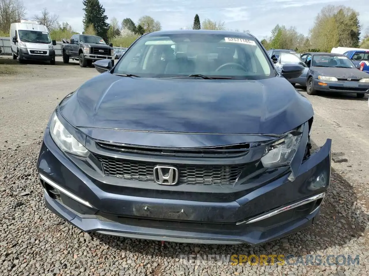 5 Photograph of a damaged car 19XFC2F65LE203809 HONDA CIVIC 2020