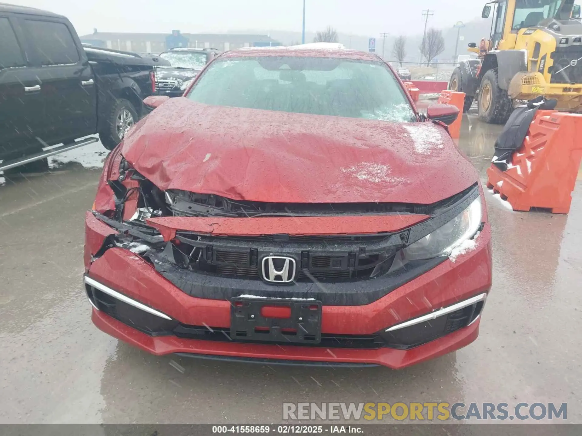 12 Photograph of a damaged car 19XFC2F66LE005563 HONDA CIVIC 2020