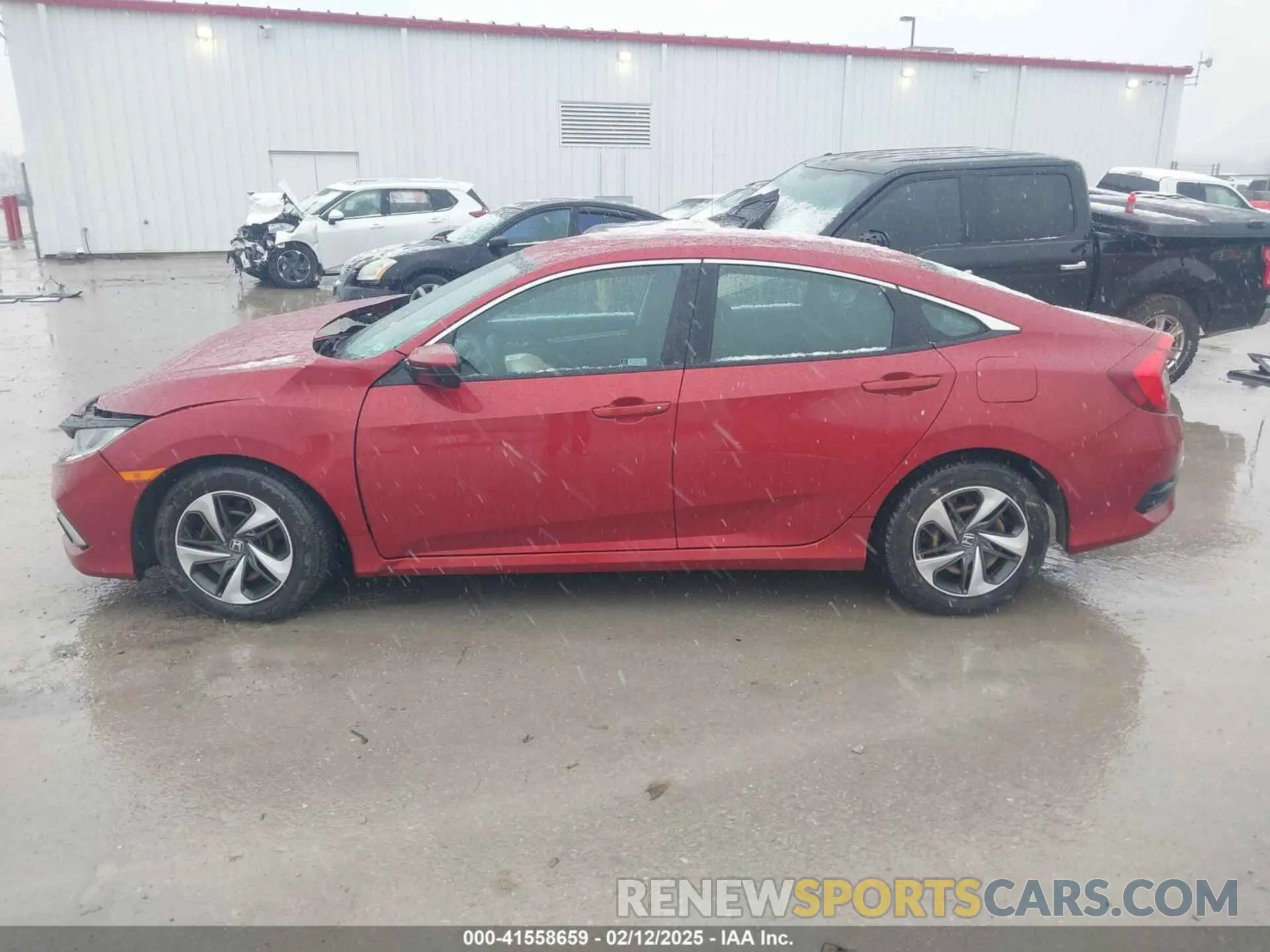 14 Photograph of a damaged car 19XFC2F66LE005563 HONDA CIVIC 2020
