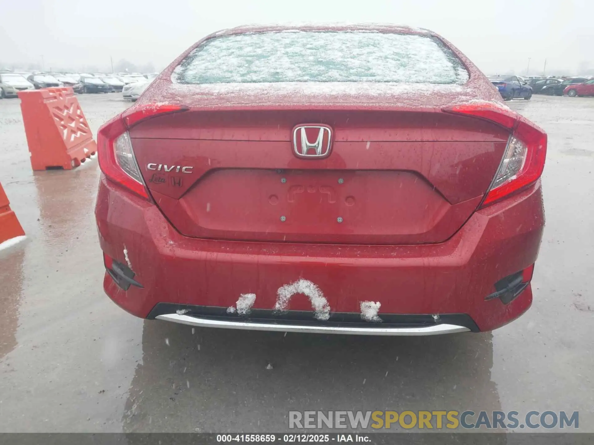16 Photograph of a damaged car 19XFC2F66LE005563 HONDA CIVIC 2020