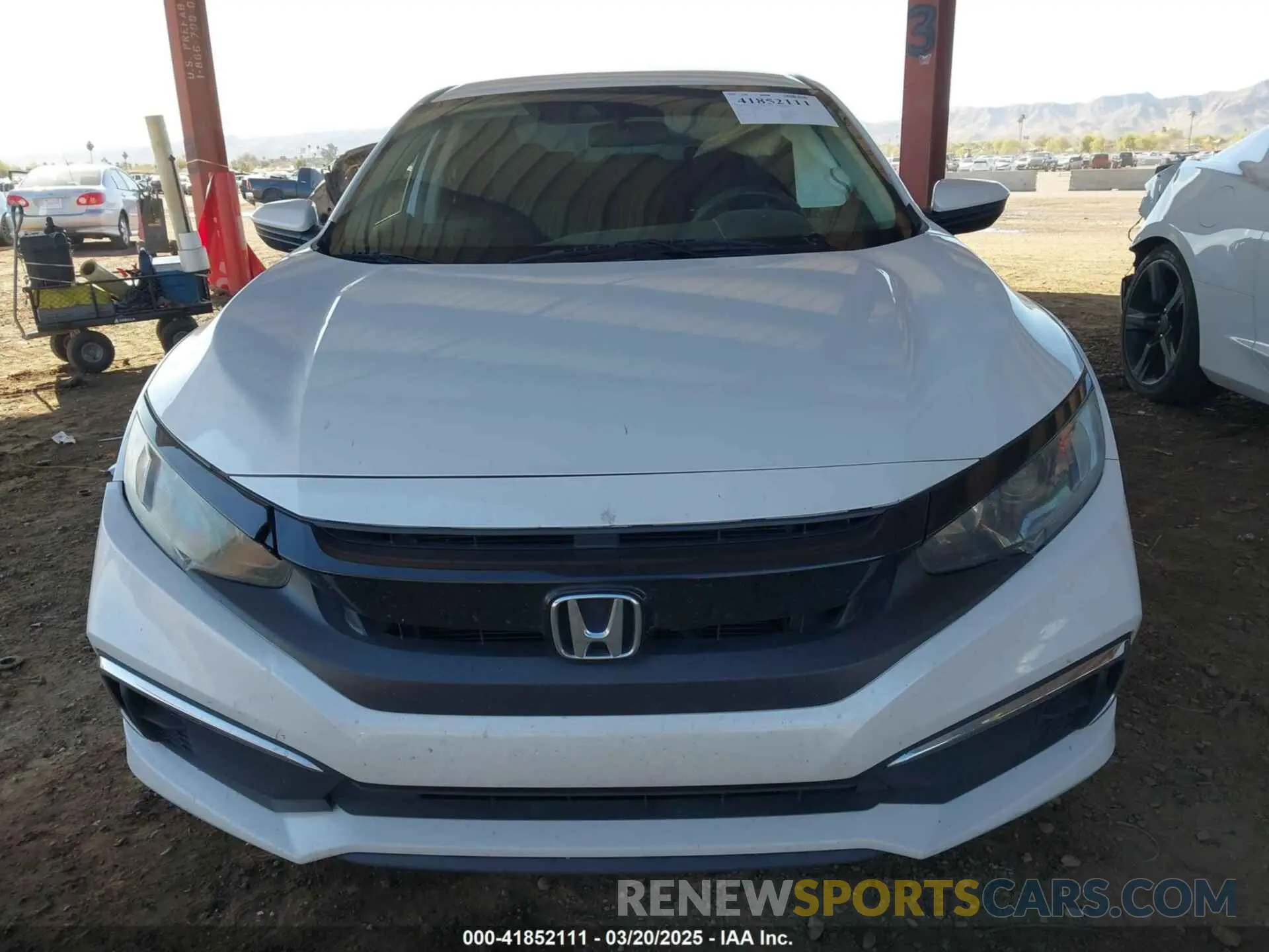 12 Photograph of a damaged car 19XFC2F66LE007328 HONDA CIVIC 2020