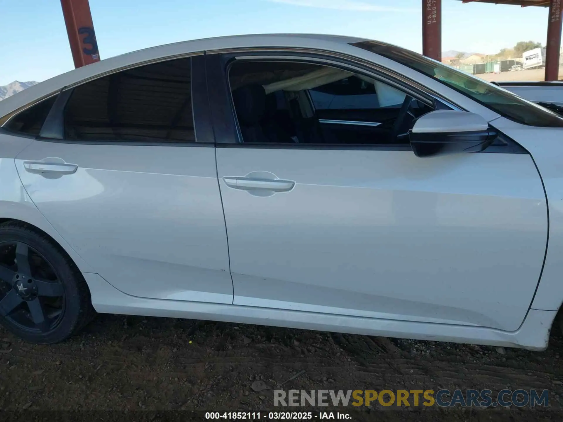 13 Photograph of a damaged car 19XFC2F66LE007328 HONDA CIVIC 2020