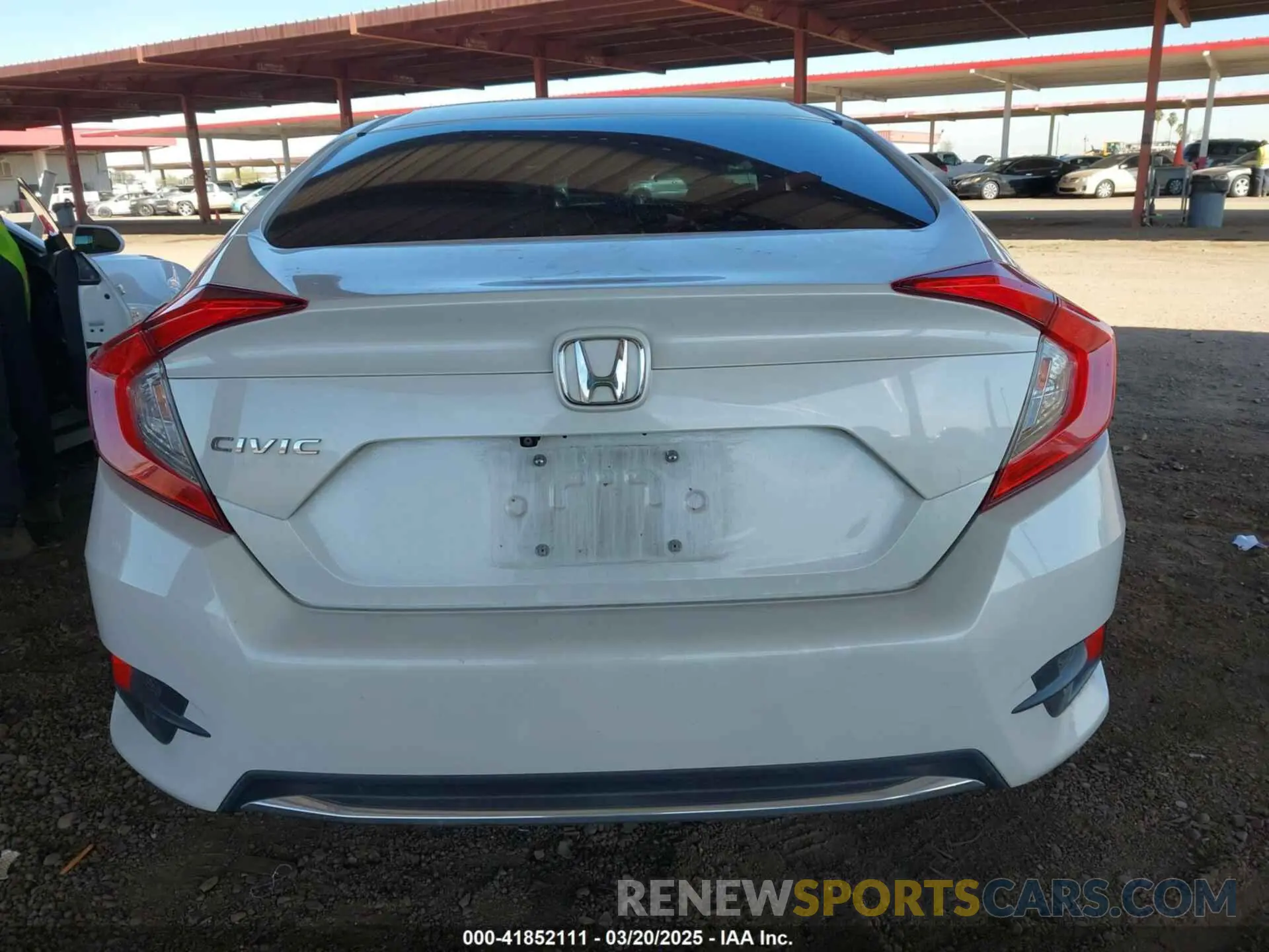16 Photograph of a damaged car 19XFC2F66LE007328 HONDA CIVIC 2020