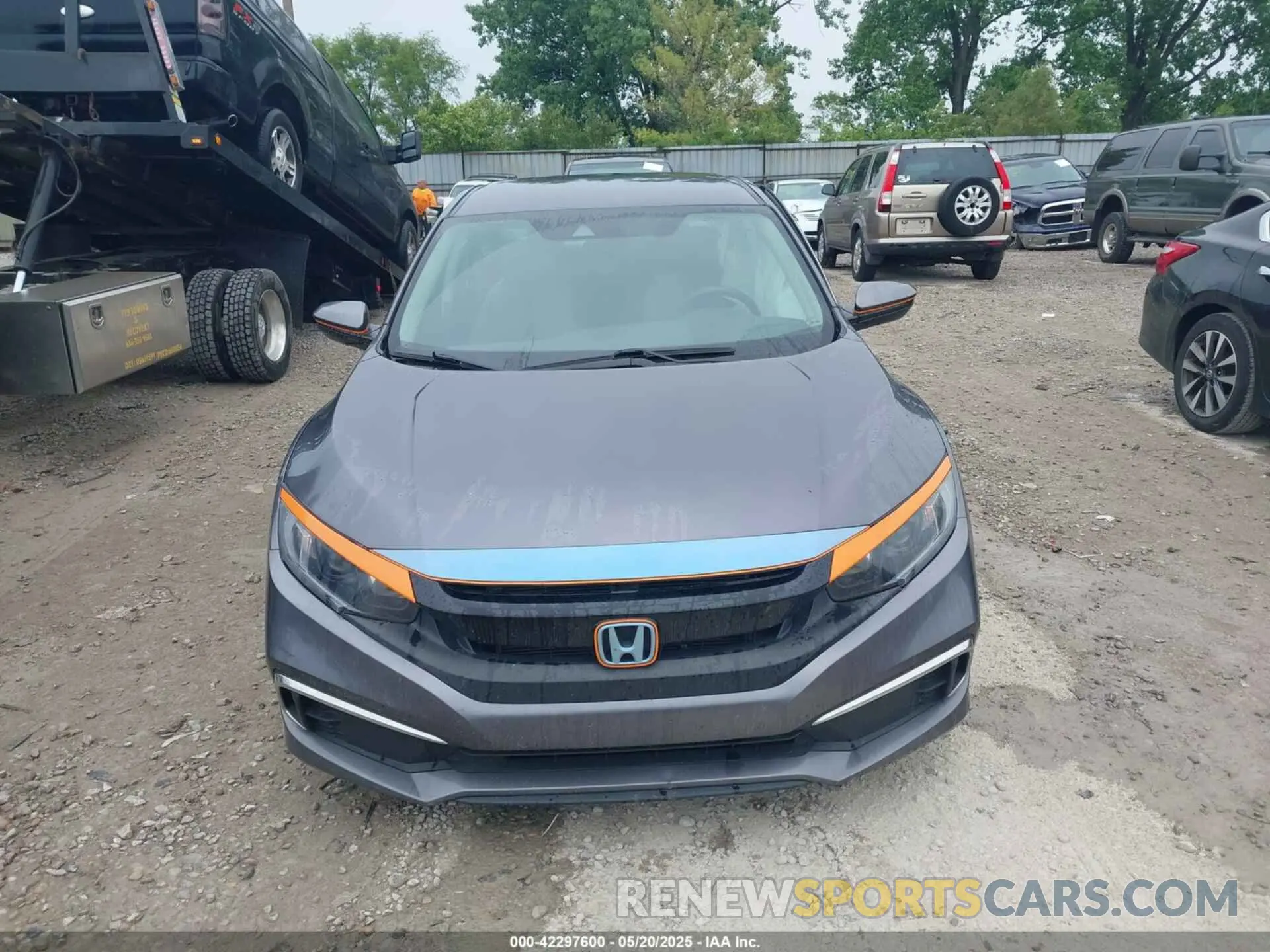 13 Photograph of a damaged car 19XFC2F66LE012481 HONDA CIVIC 2020