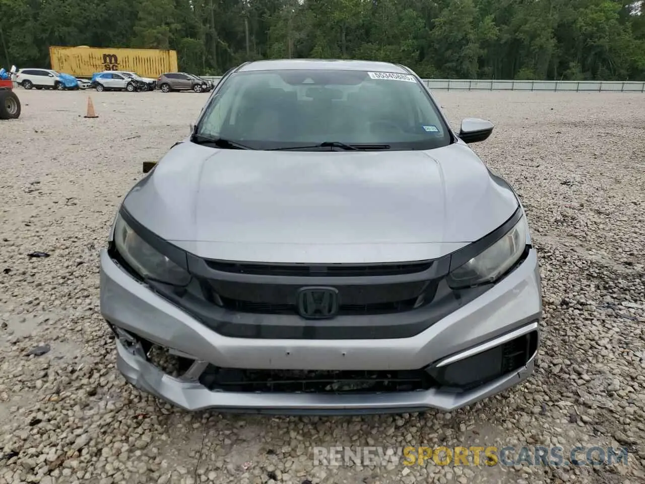 5 Photograph of a damaged car 19XFC2F66LE012867 HONDA CIVIC 2020