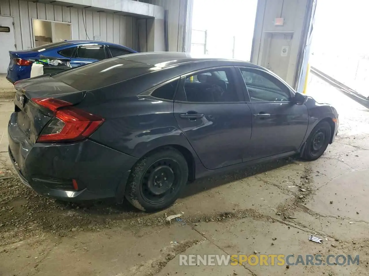 3 Photograph of a damaged car 19XFC2F66LE015655 HONDA CIVIC 2020