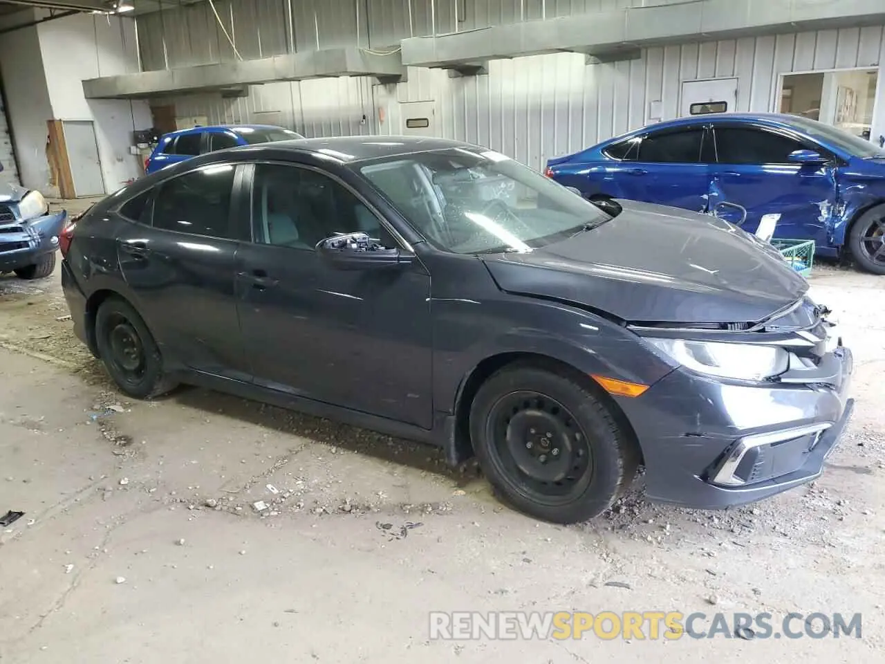 4 Photograph of a damaged car 19XFC2F66LE015655 HONDA CIVIC 2020