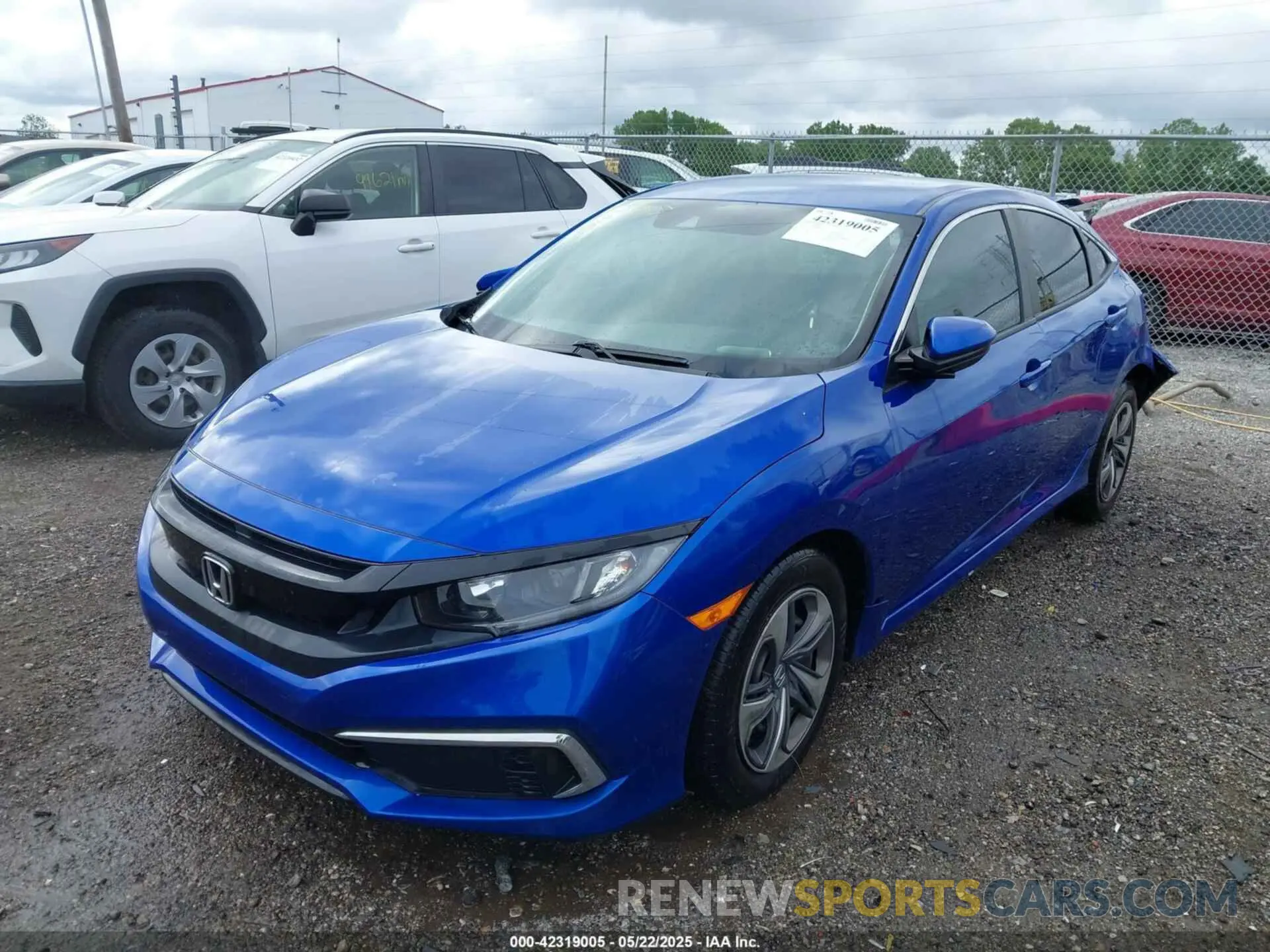 2 Photograph of a damaged car 19XFC2F66LE030527 HONDA CIVIC 2020