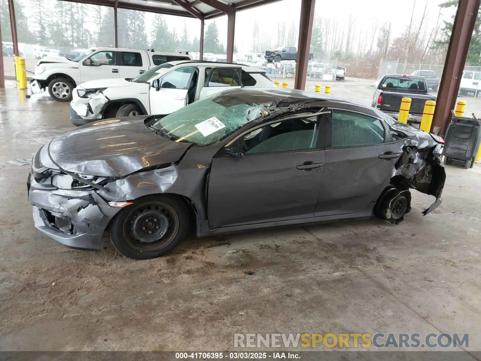 15 Photograph of a damaged car 19XFC2F66LE209599 HONDA CIVIC 2020