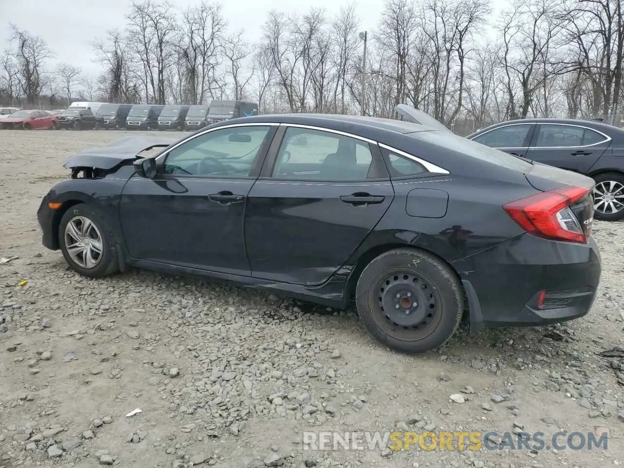 2 Photograph of a damaged car 19XFC2F66LE210882 HONDA CIVIC 2020