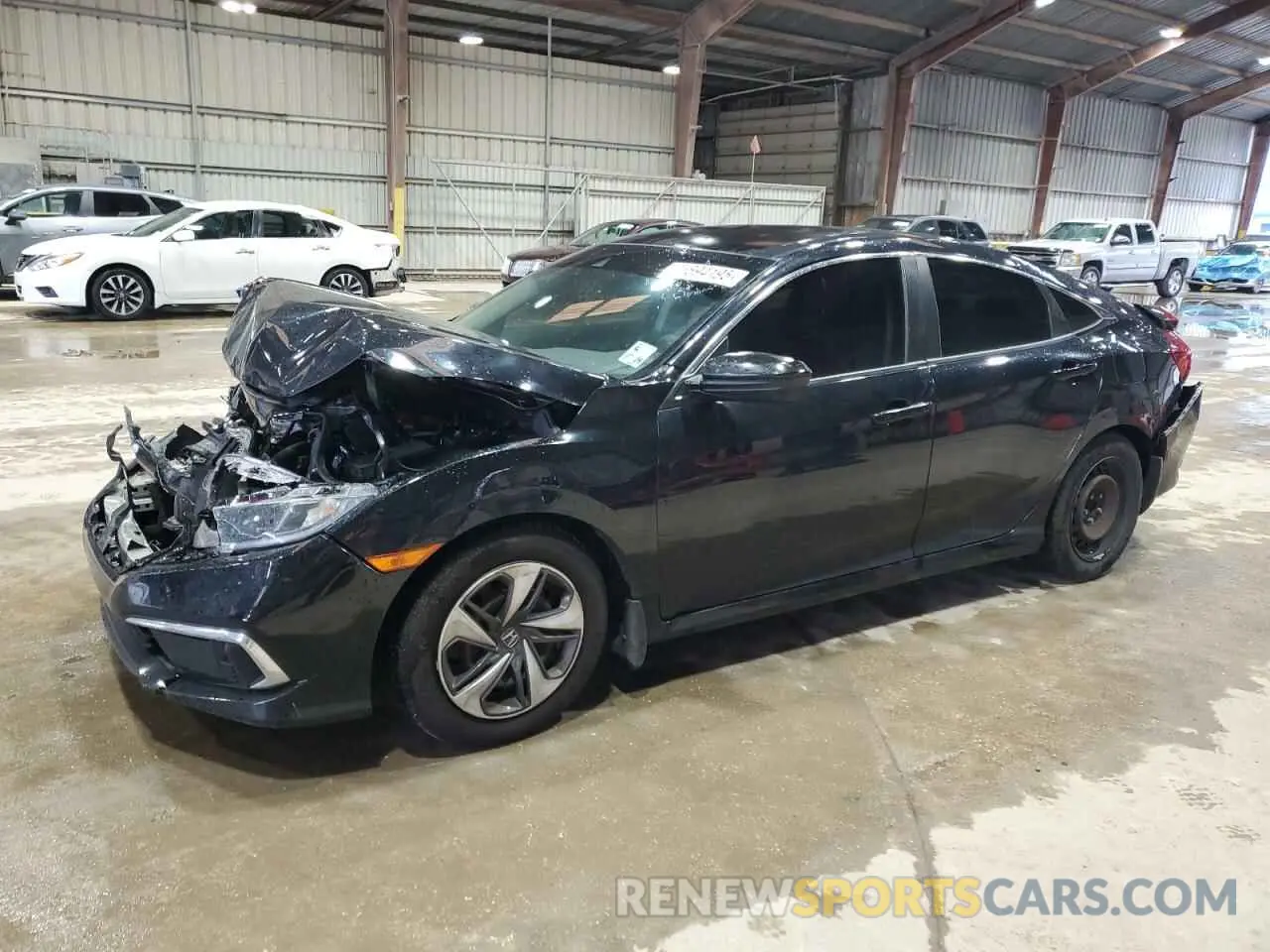1 Photograph of a damaged car 19XFC2F67LE013560 HONDA CIVIC 2020