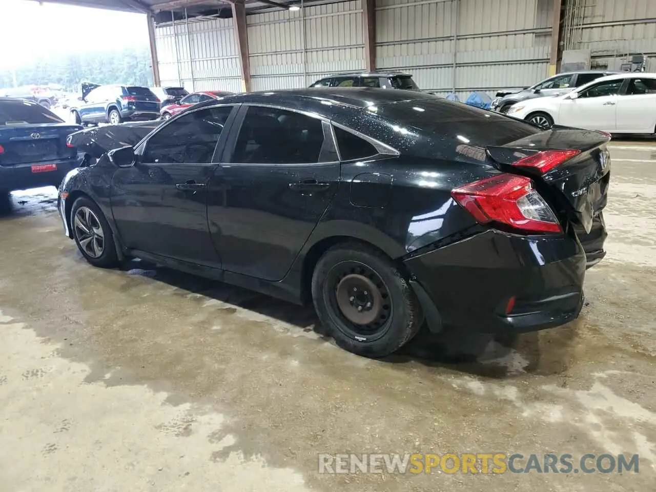 2 Photograph of a damaged car 19XFC2F67LE013560 HONDA CIVIC 2020