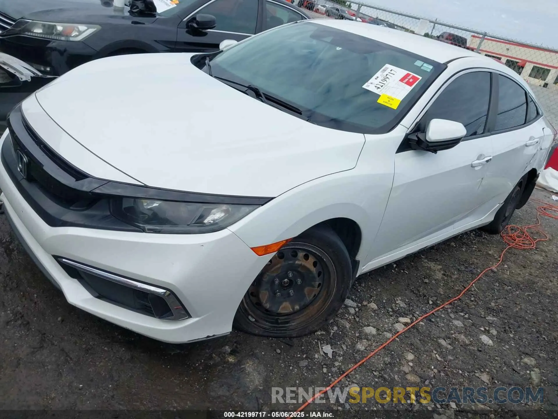 2 Photograph of a damaged car 19XFC2F67LE015275 HONDA CIVIC 2020