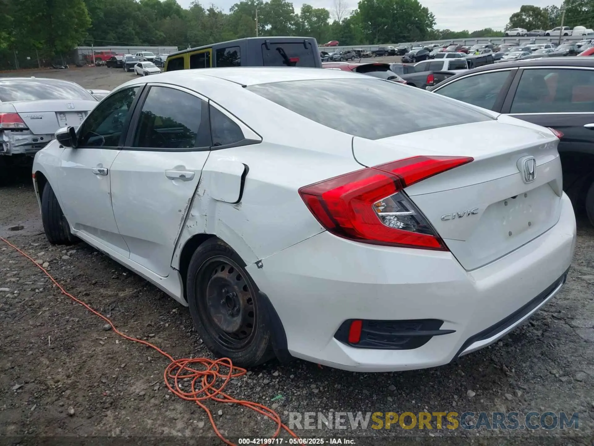 6 Photograph of a damaged car 19XFC2F67LE015275 HONDA CIVIC 2020