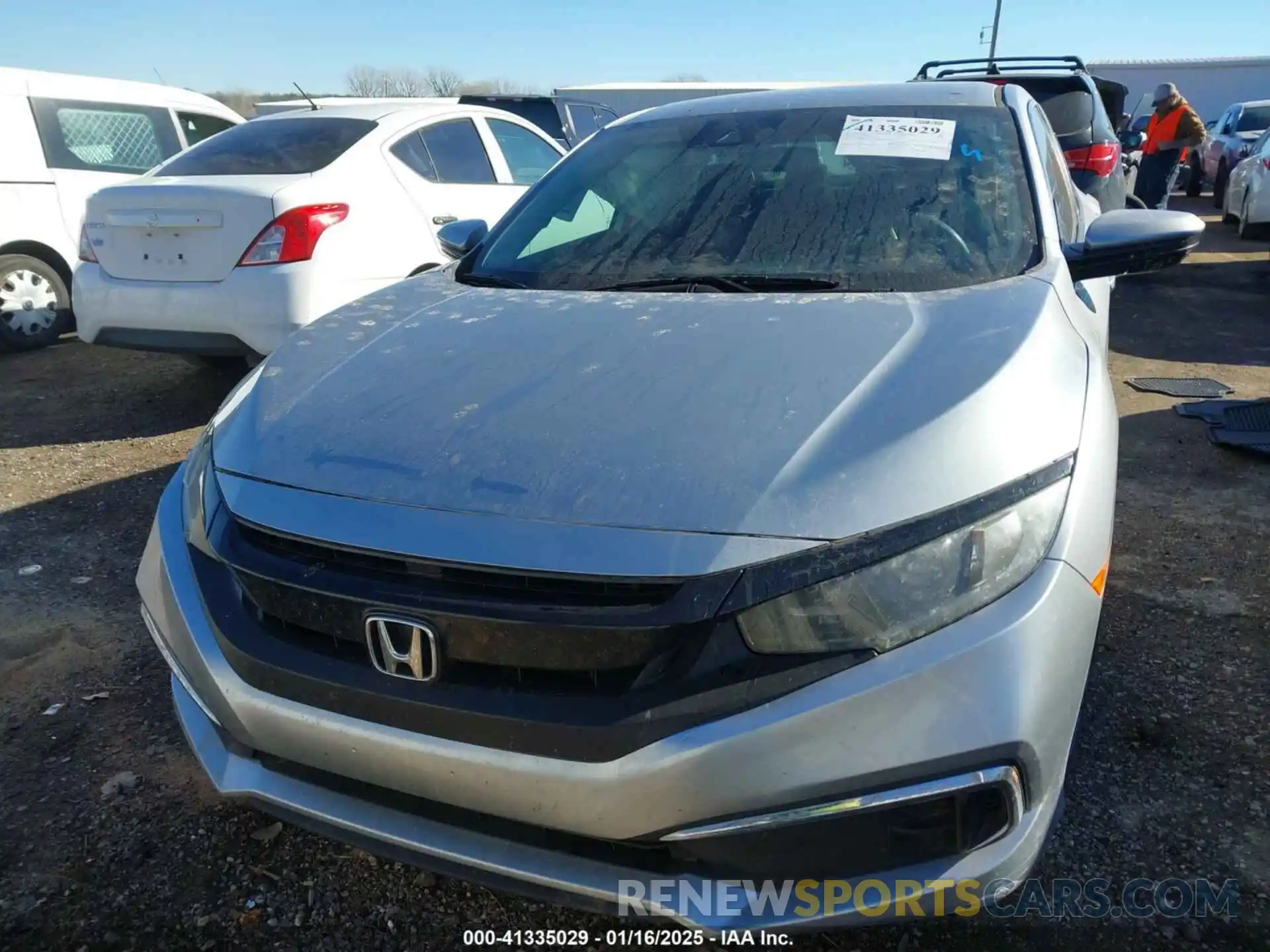 11 Photograph of a damaged car 19XFC2F67LE016393 HONDA CIVIC 2020