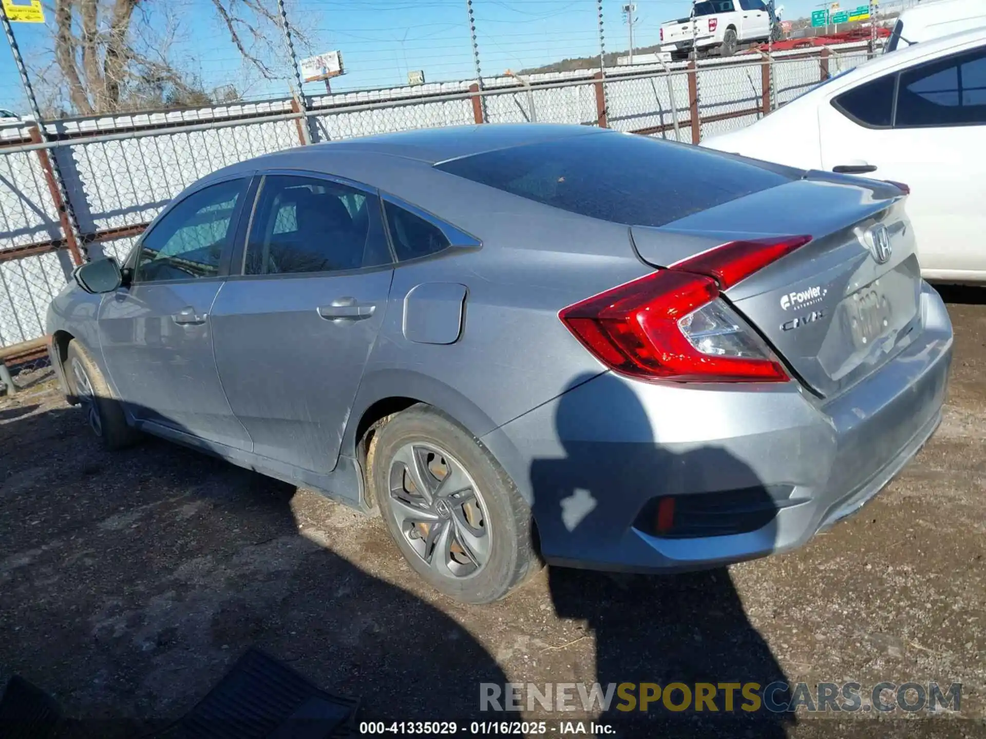 13 Photograph of a damaged car 19XFC2F67LE016393 HONDA CIVIC 2020