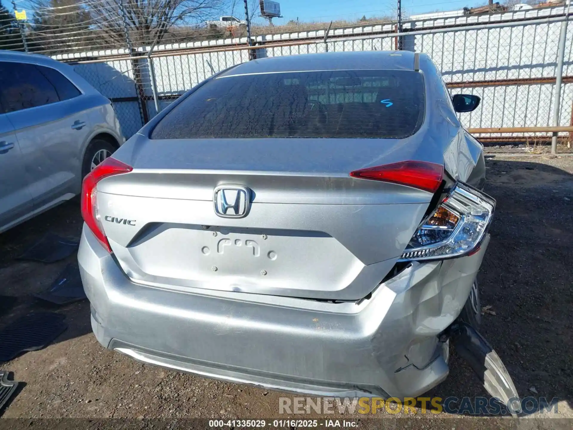 15 Photograph of a damaged car 19XFC2F67LE016393 HONDA CIVIC 2020