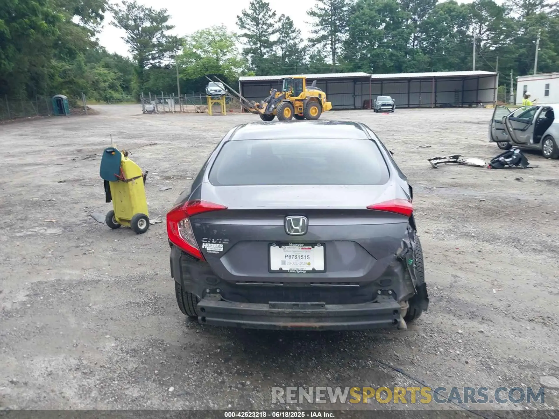 16 Photograph of a damaged car 19XFC2F67LE016717 HONDA CIVIC 2020