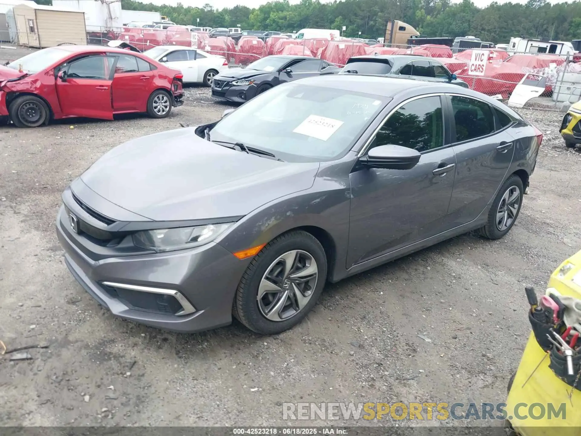 2 Photograph of a damaged car 19XFC2F67LE016717 HONDA CIVIC 2020