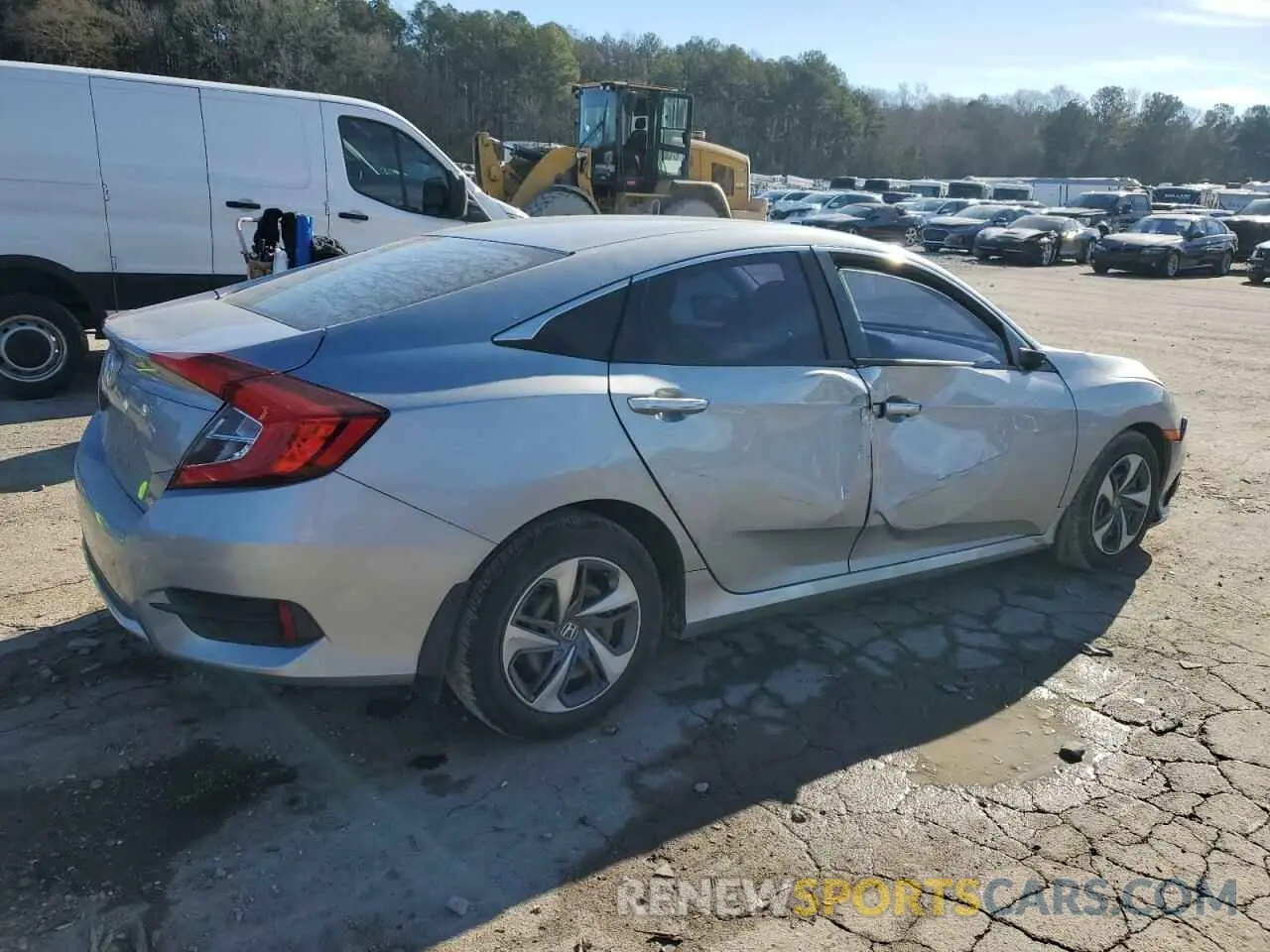 3 Photograph of a damaged car 19XFC2F67LE017270 HONDA CIVIC 2020
