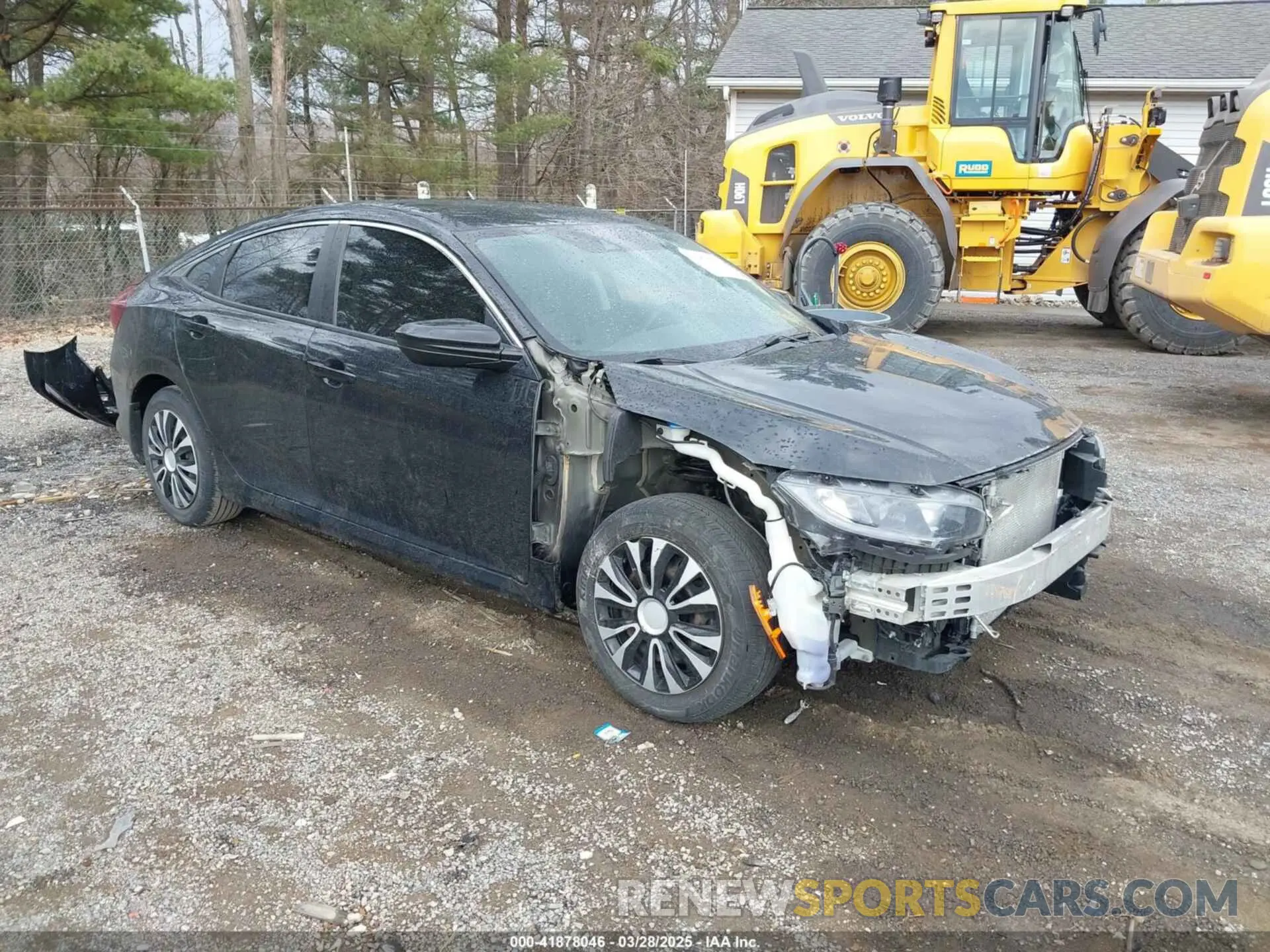 1 Photograph of a damaged car 19XFC2F67LE025661 HONDA CIVIC 2020
