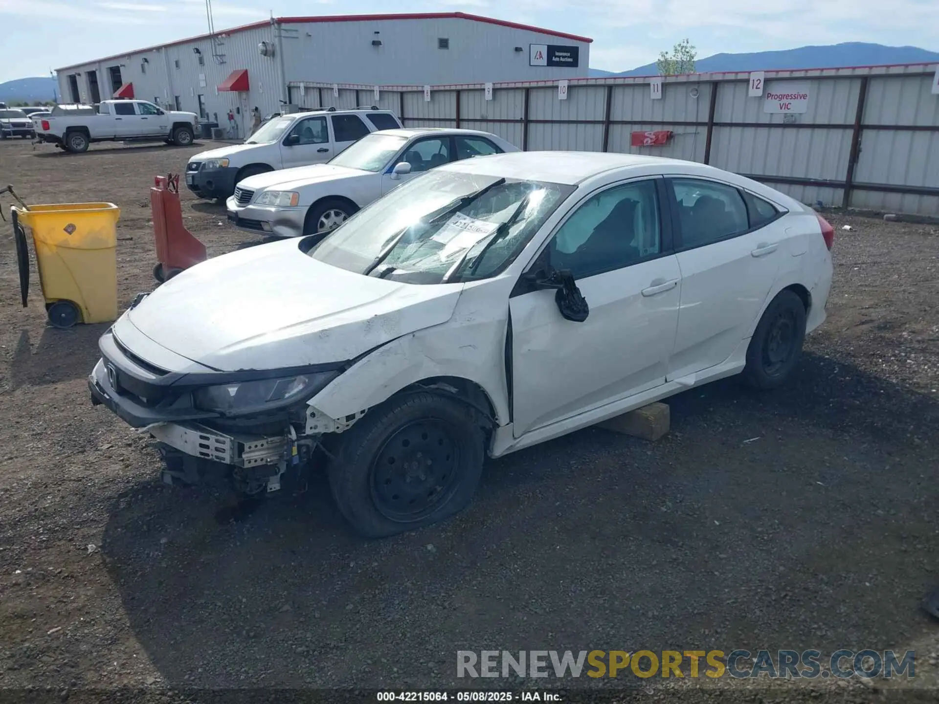 2 Photograph of a damaged car 19XFC2F67LE207036 HONDA CIVIC 2020