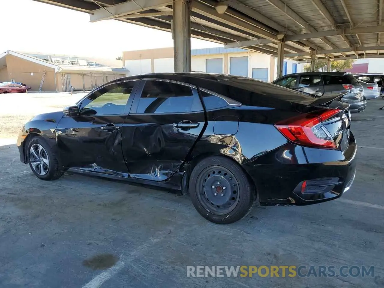 2 Photograph of a damaged car 19XFC2F67LE207134 HONDA CIVIC 2020