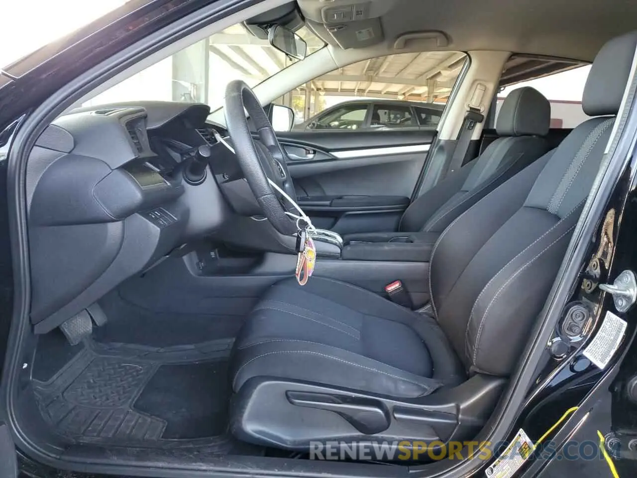 7 Photograph of a damaged car 19XFC2F67LE207134 HONDA CIVIC 2020