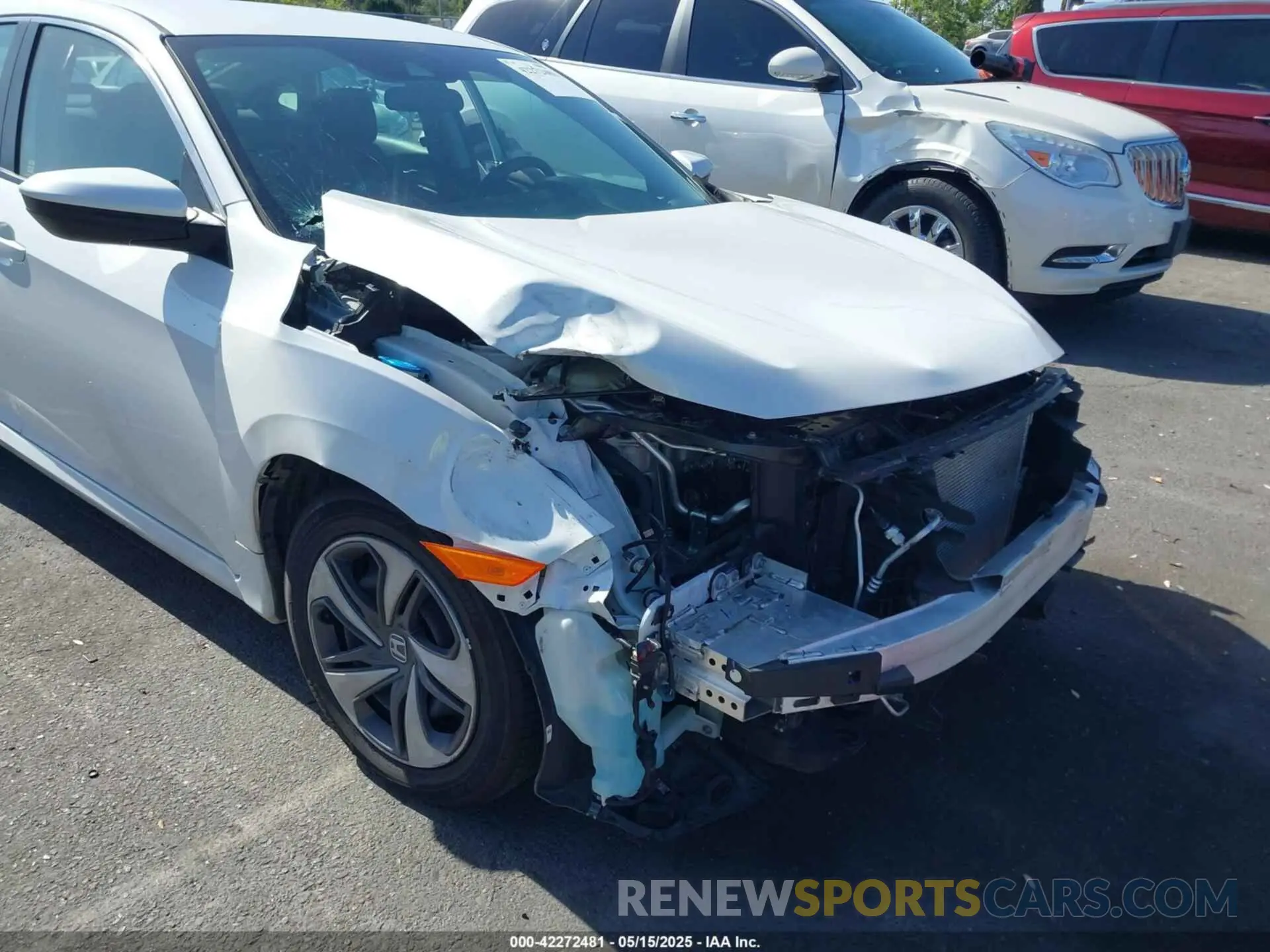 6 Photograph of a damaged car 19XFC2F67LE212561 HONDA CIVIC 2020