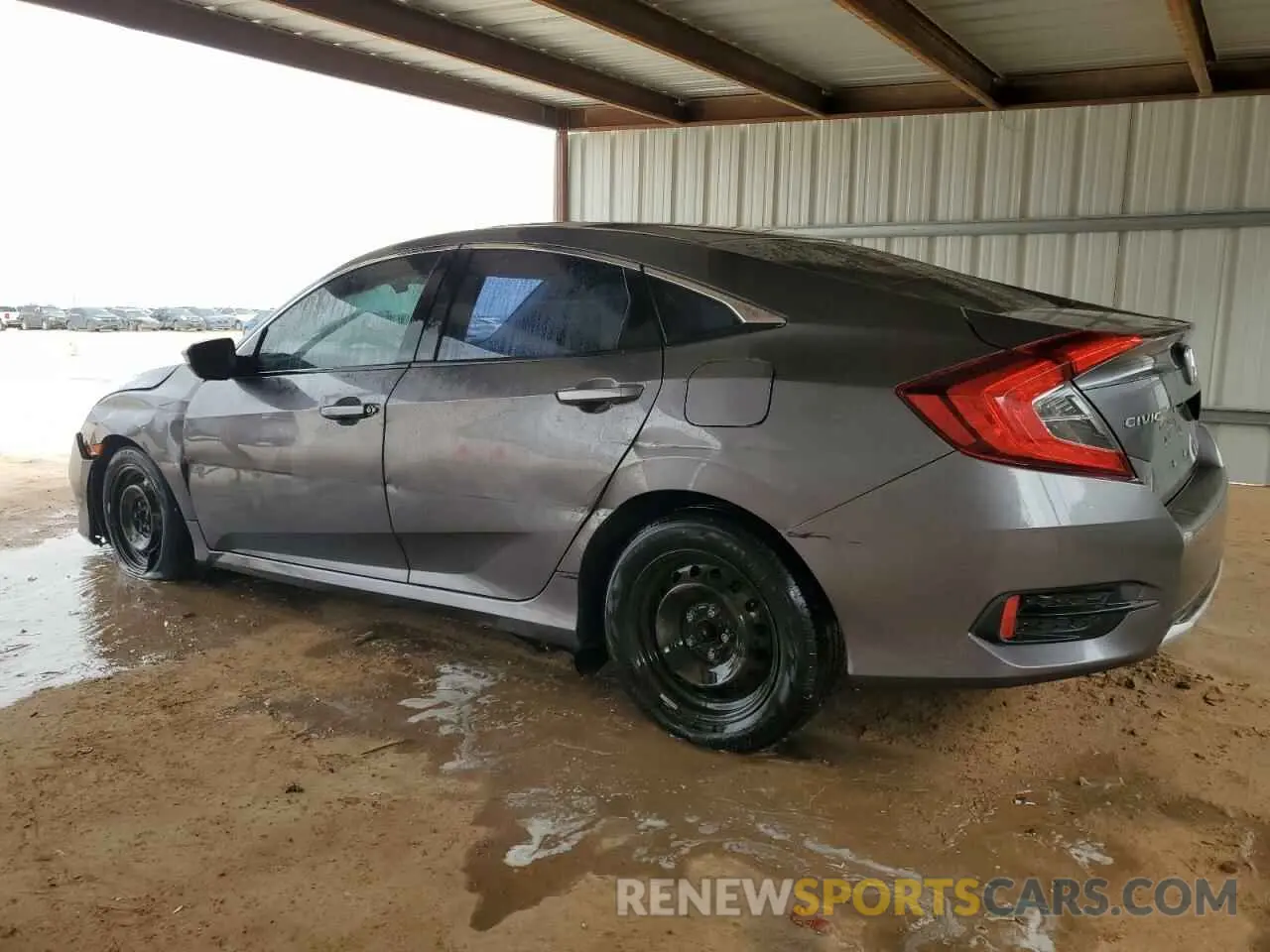 2 Photograph of a damaged car 19XFC2F67LE212639 HONDA CIVIC 2020