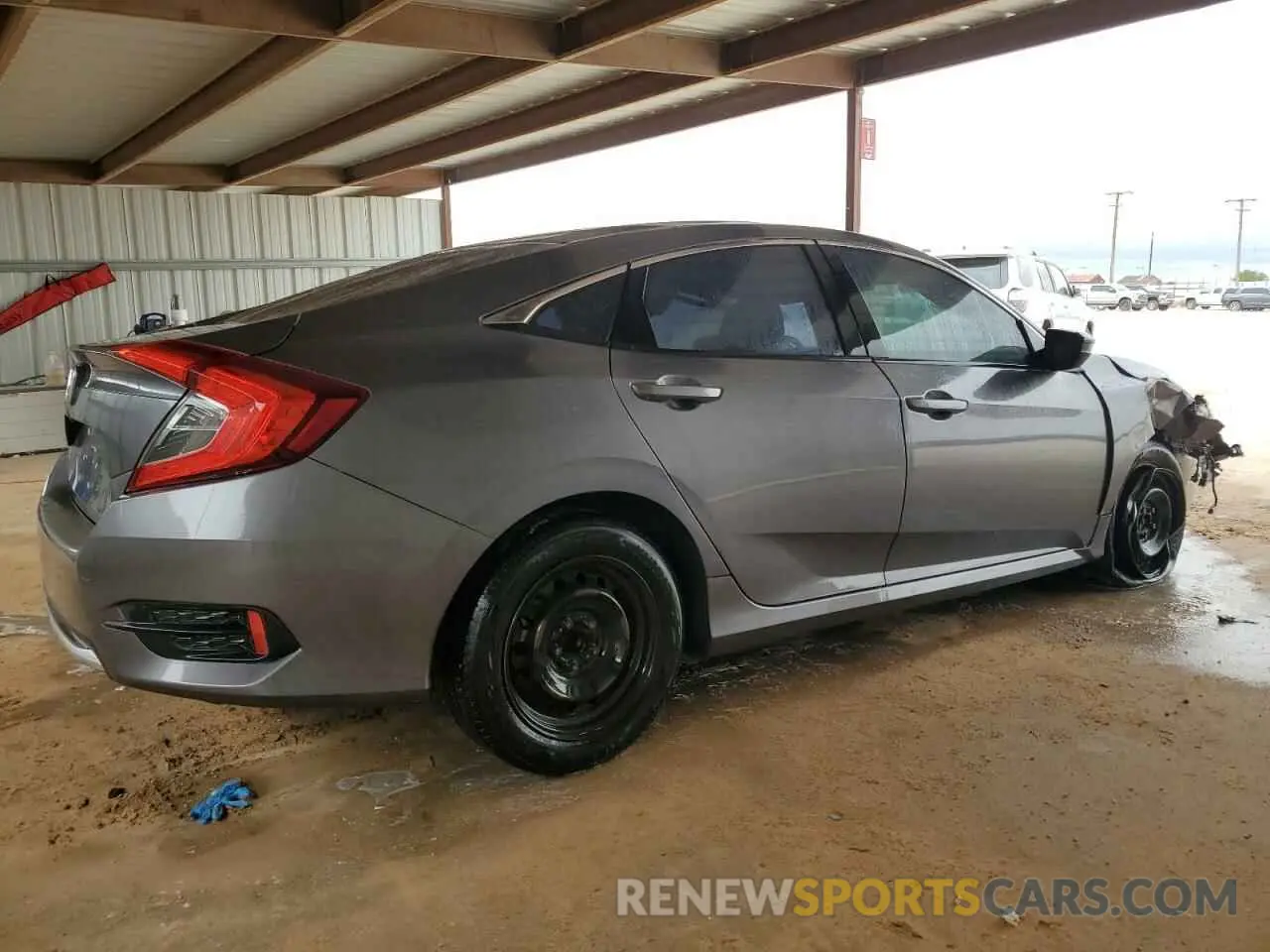 3 Photograph of a damaged car 19XFC2F67LE212639 HONDA CIVIC 2020