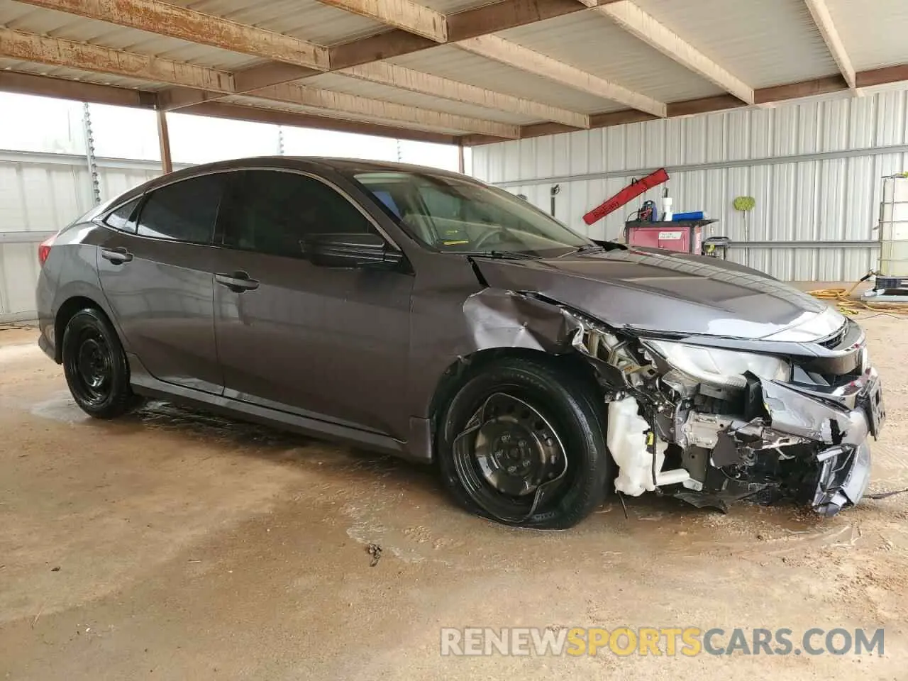 4 Photograph of a damaged car 19XFC2F67LE212639 HONDA CIVIC 2020