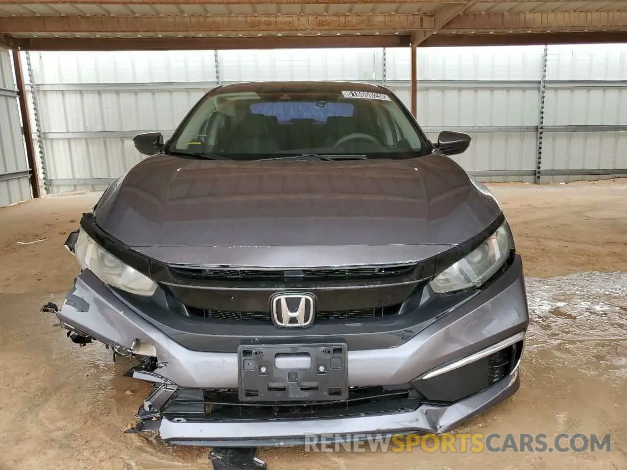 5 Photograph of a damaged car 19XFC2F67LE212639 HONDA CIVIC 2020