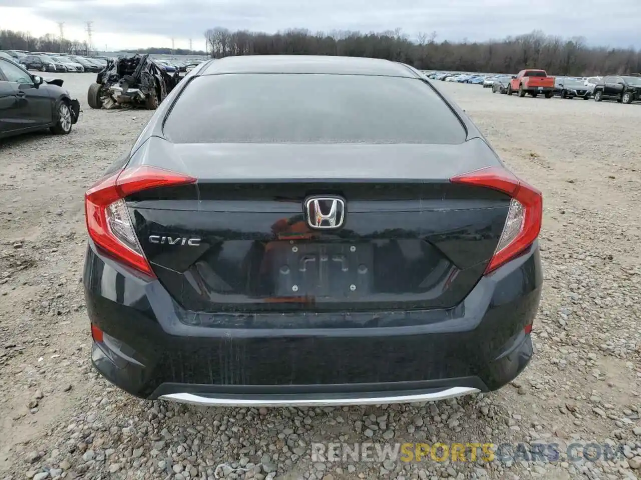 6 Photograph of a damaged car 19XFC2F68LE004429 HONDA CIVIC 2020