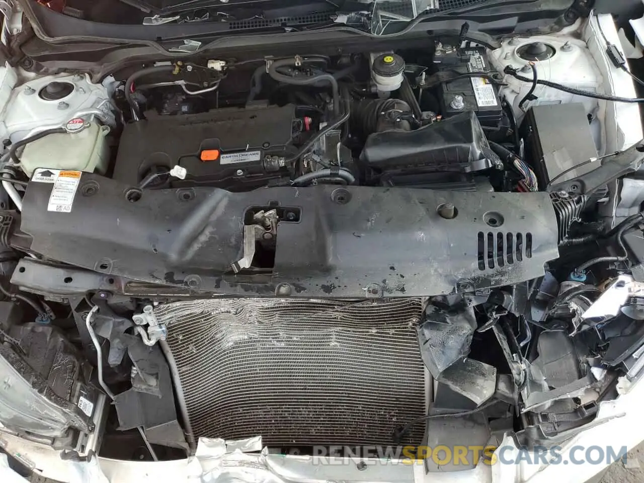 11 Photograph of a damaged car 19XFC2F68LE004530 HONDA CIVIC 2020