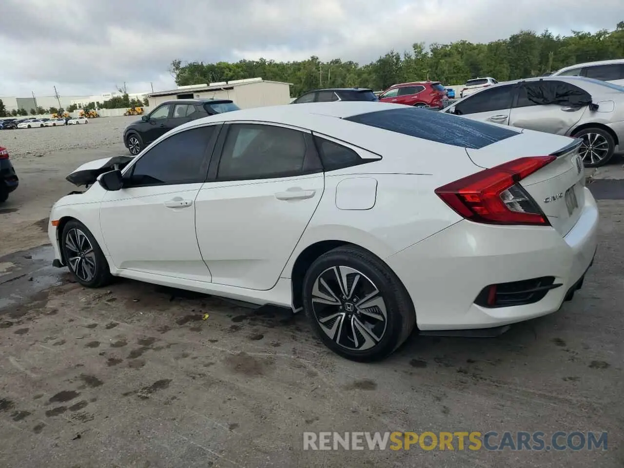 2 Photograph of a damaged car 19XFC2F68LE004530 HONDA CIVIC 2020