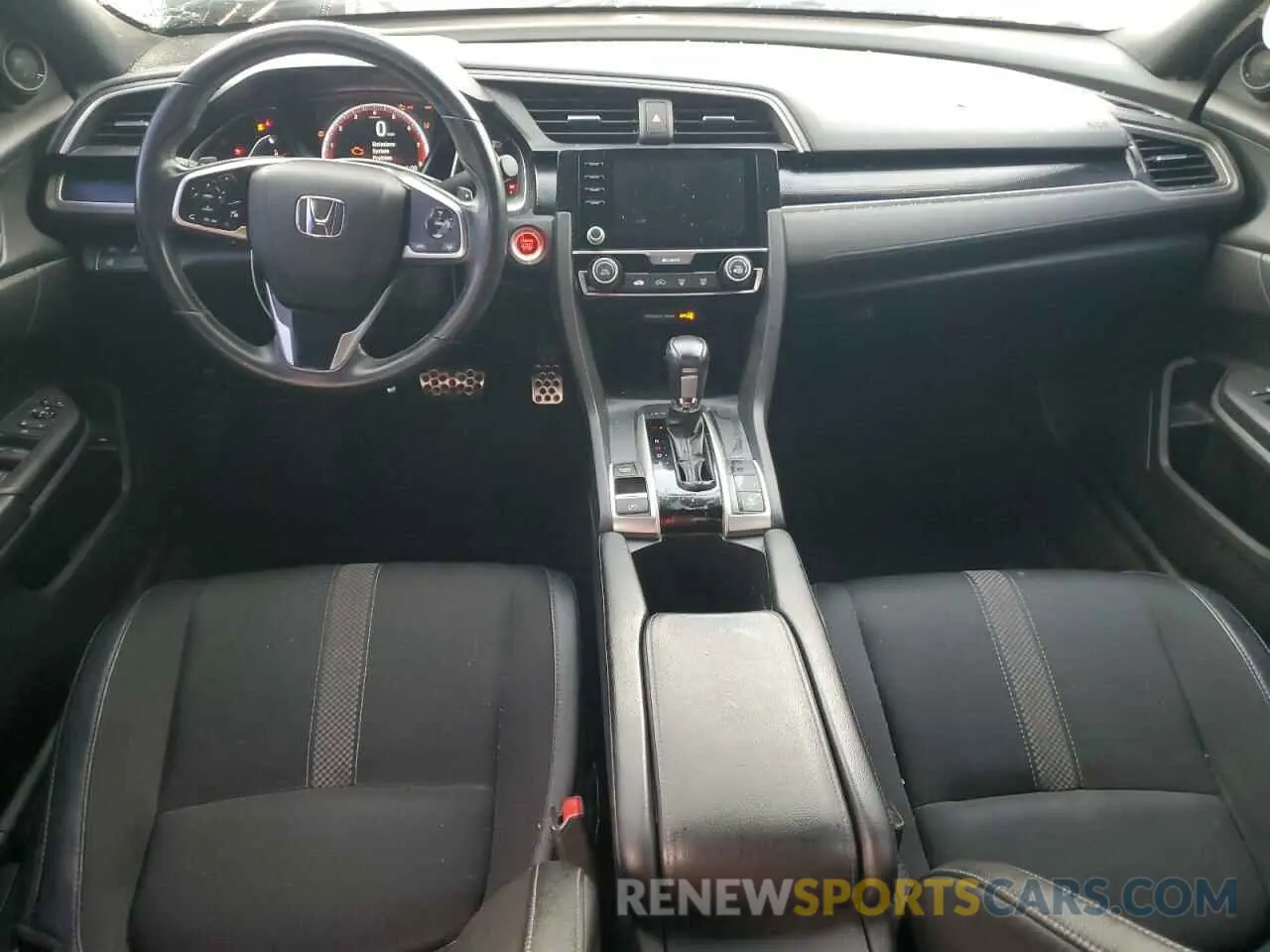 8 Photograph of a damaged car 19XFC2F68LE004530 HONDA CIVIC 2020