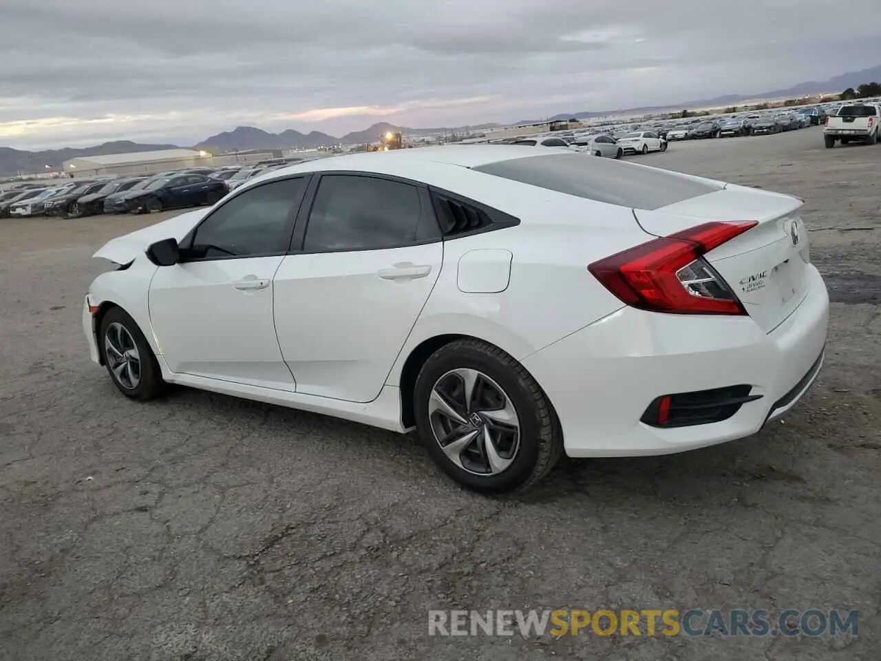 2 Photograph of a damaged car 19XFC2F68LE013180 HONDA CIVIC 2020