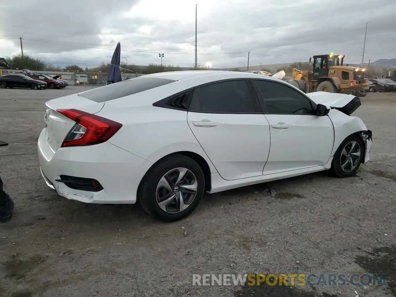 3 Photograph of a damaged car 19XFC2F68LE013180 HONDA CIVIC 2020