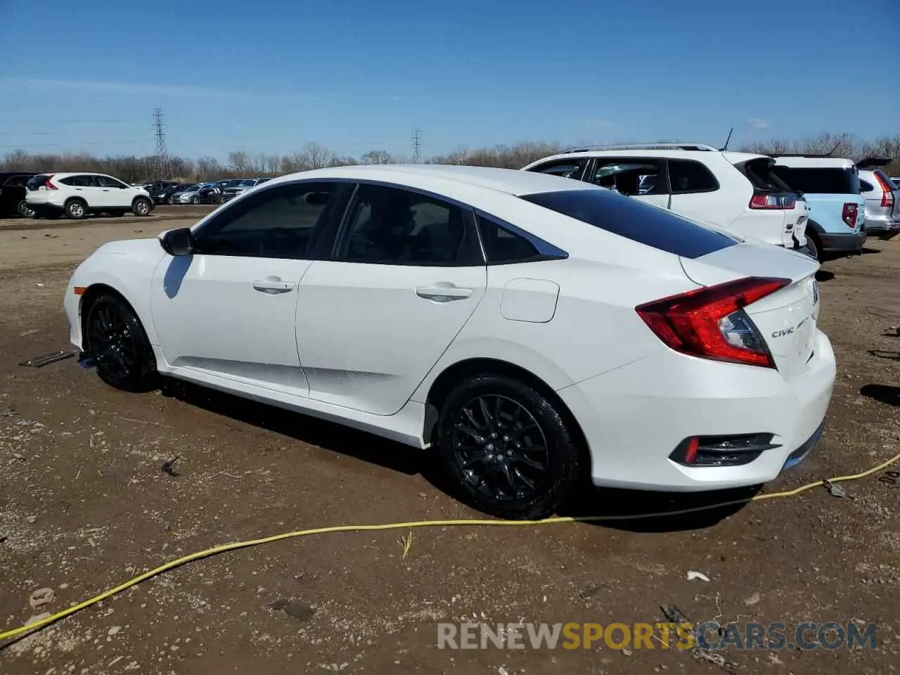 2 Photograph of a damaged car 19XFC2F68LE024146 HONDA CIVIC 2020