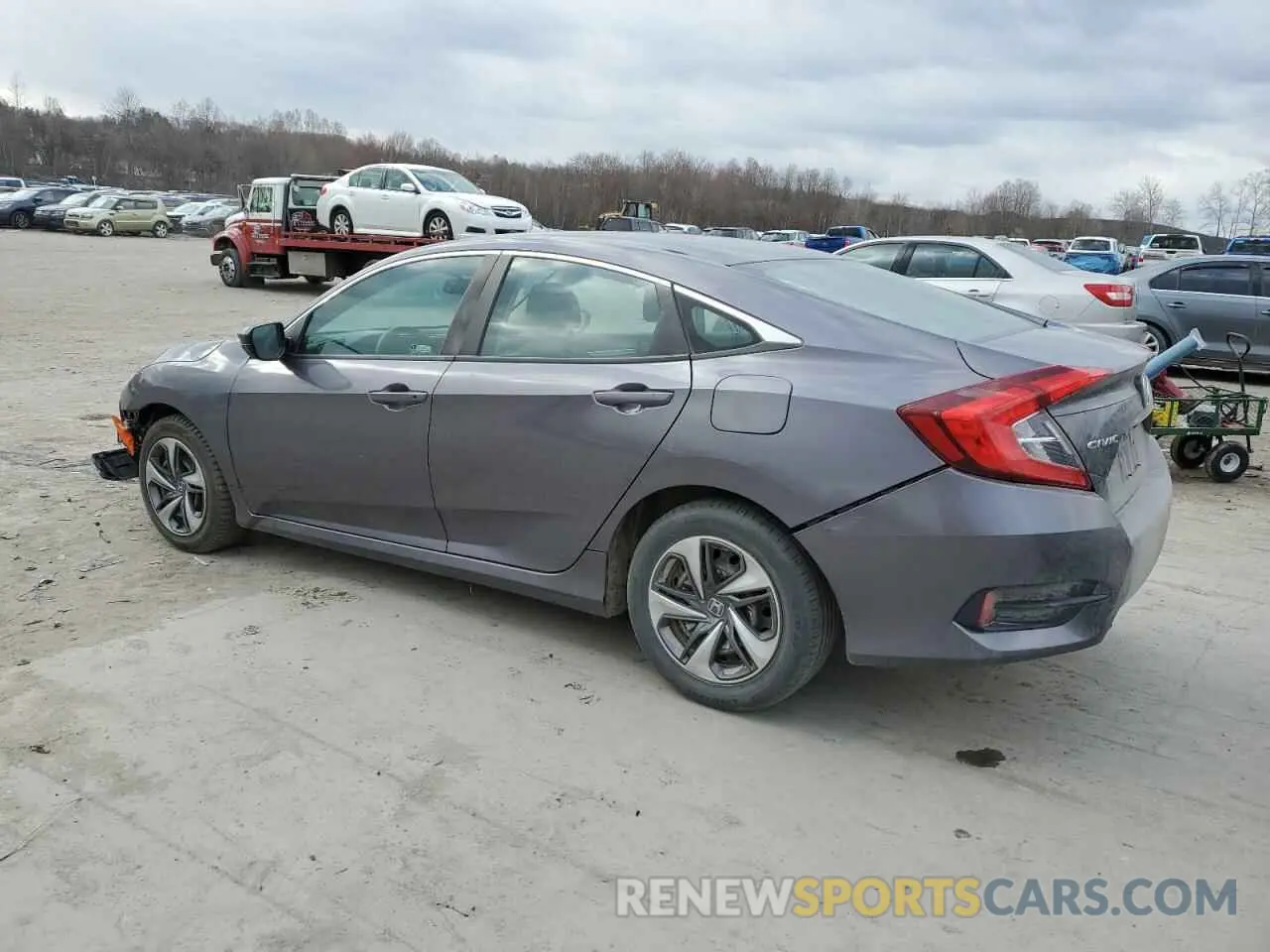 2 Photograph of a damaged car 19XFC2F68LE215226 HONDA CIVIC 2020